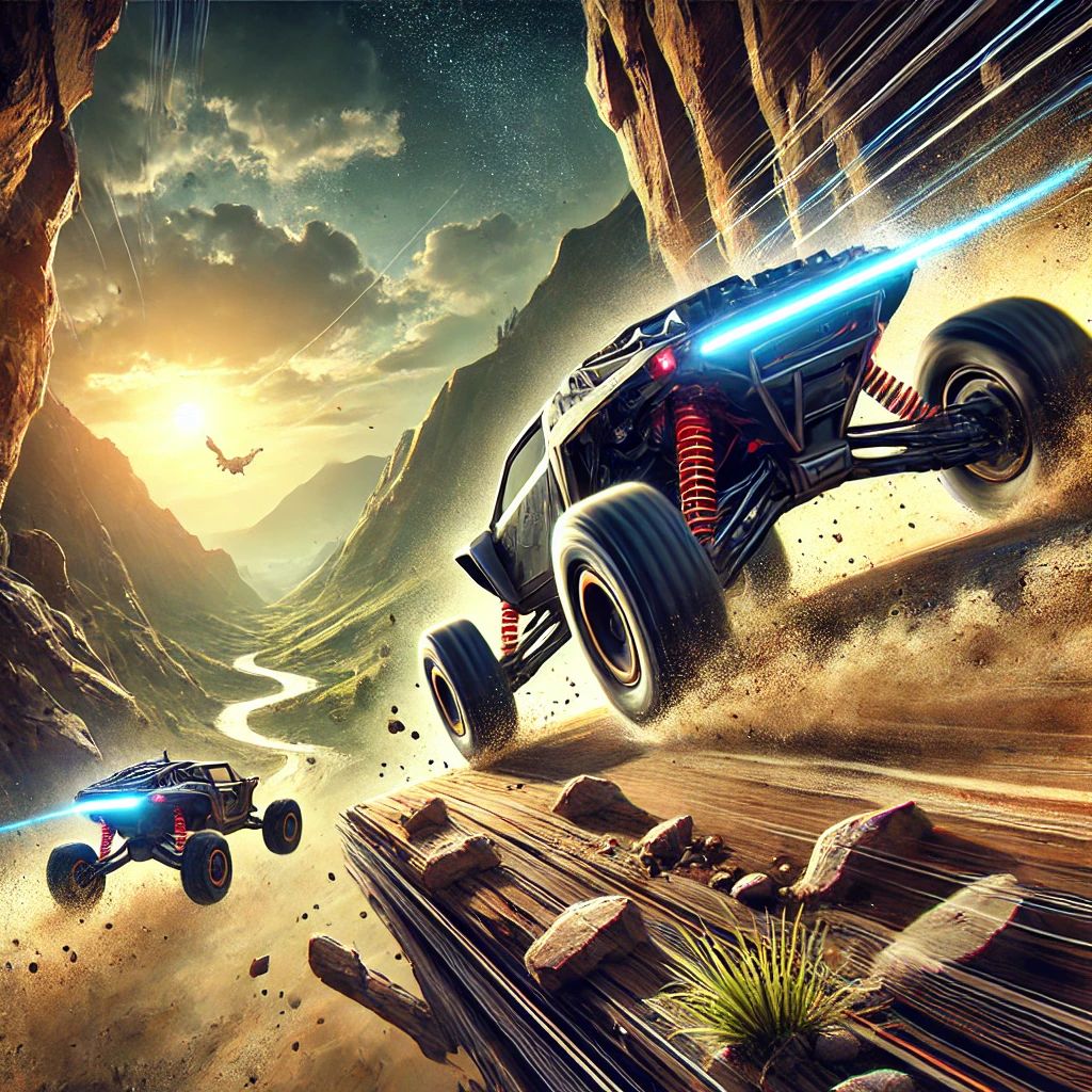 物理ベースのオフロードVRレーシング、EXOcarsがSteamに轟音!