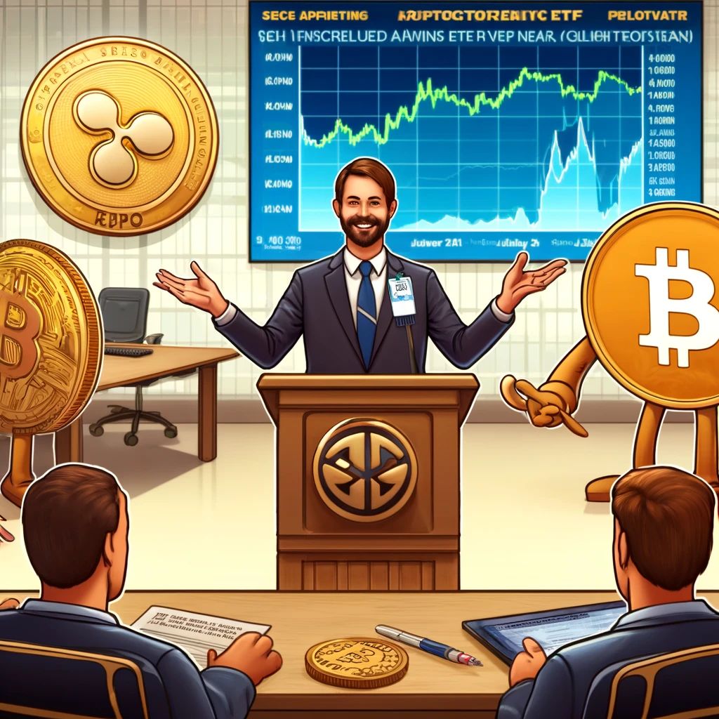 リップルCEO、暗号通貨ETFの承認に楽観的：SEC規制の不明瞭さに批判も