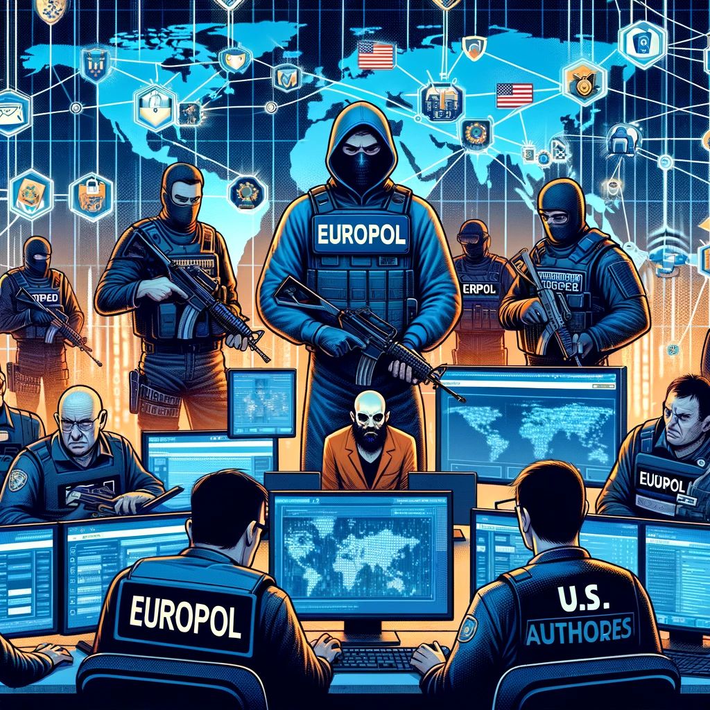 サイバー犯罪ボットネット摘発: Europolと米国が連携、大規模作戦で首謀者逮捕