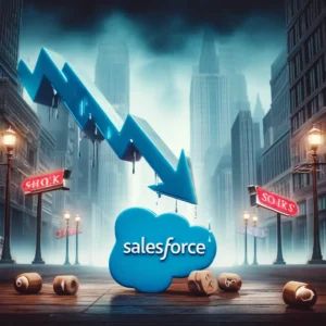 Salesforce株、2008年以降最悪の下落:収益予想未達による衝撃