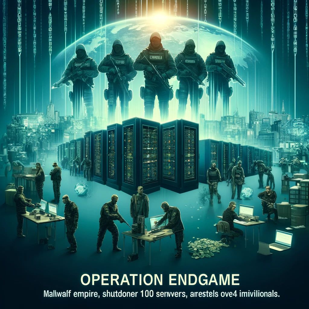 「オペレーション・エンドゲーム」がマルウェア帝国を粉砕、国際的な取り組みで100台以上のサーバー閉鎖、4人逮捕
