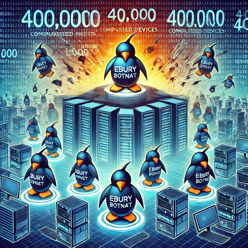 Linuxサーバー狙うEburyボットネット、40万台超侵害の衝撃