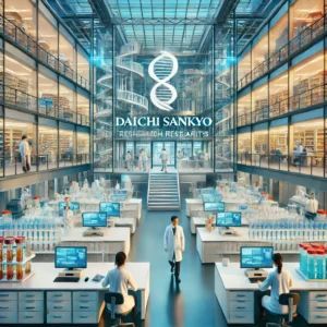 DALLE 2024-07-04 080623 - Pharmaceutical giant Daiichi Sankyo to establish new research facilities in Cambridge and Munich The image shows modern research labs scientists wor - innovaTopia