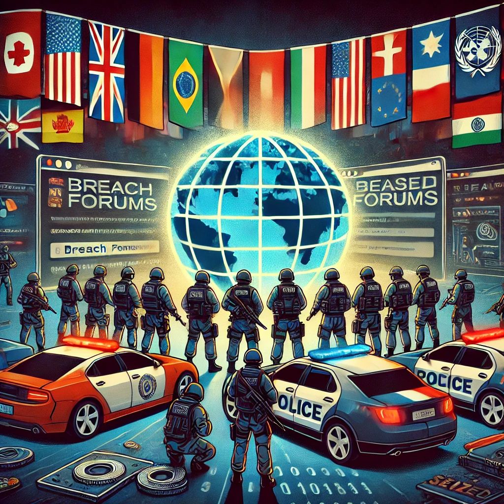 国際警察がBreachForumsを再び制圧、サイバー犯罪への大打撃