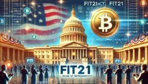 DALLE 2024-07-06 075532 - An illustration depicting the US House of Representatives voting on the FIT21 Act for digital asset regulation The image shows a government buildin - innovaTopia