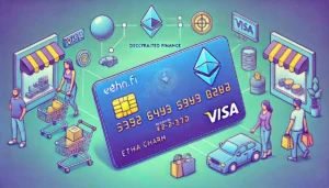 Ether.fiがDeFi投資を日常支出に変えるVisaカード発表