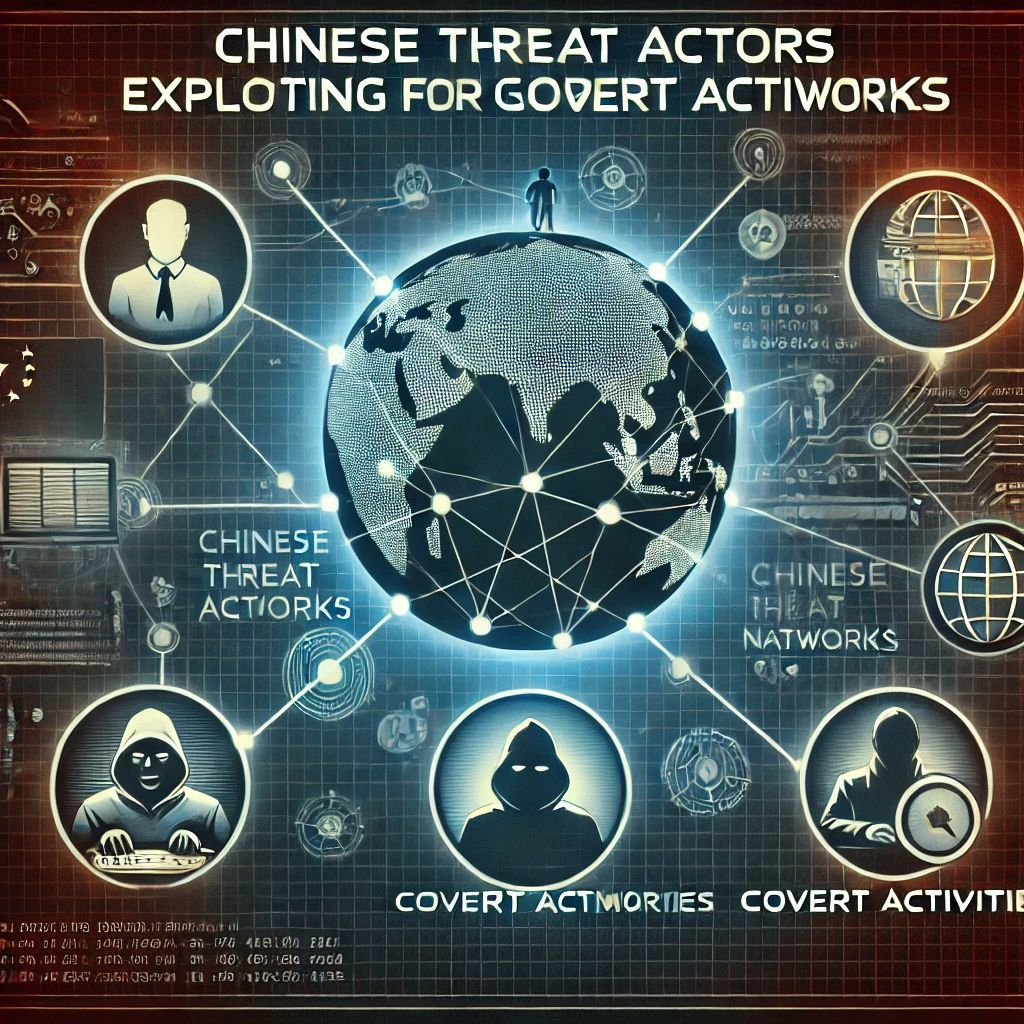 中国の脅威アクター、グローバルネットワークを悪用し秘密裏に活動