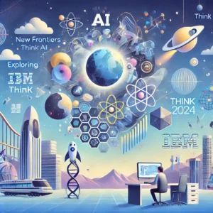 DALLE 2024-07-07 032718 - Illustration of IBM exploring new frontiers in generative AI at Think 2024 The image should depict elements of advanced AI technology innovation an - innovaTopia