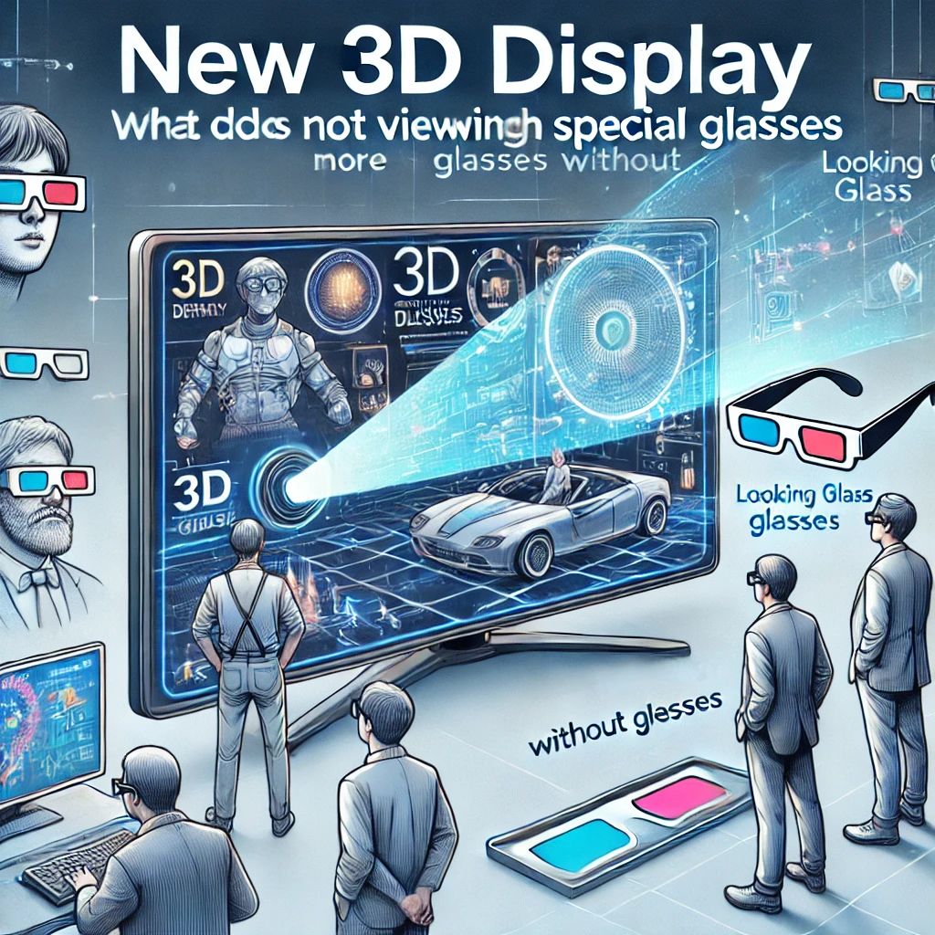 特別な眼鏡不要！Looking Glassが新3Dディスプレイ発表、価格も見直し