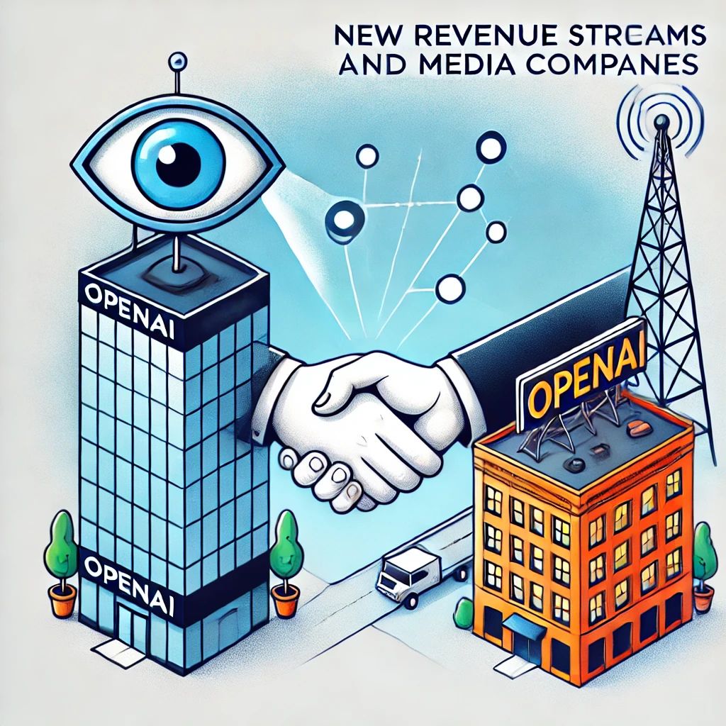 OpenAIとメディア企業の提携、新収益源か制御喪失かの瀬戸際