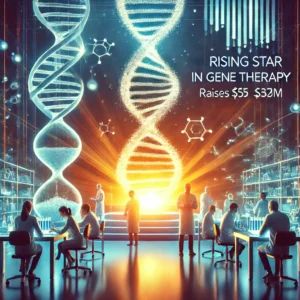 DALLE 2024-09-13 072043 - An illustration for Rising star in gene therapy Latus Bio raises M and gains attention The image shows a futuristic laboratory with scientists - innovaTopia