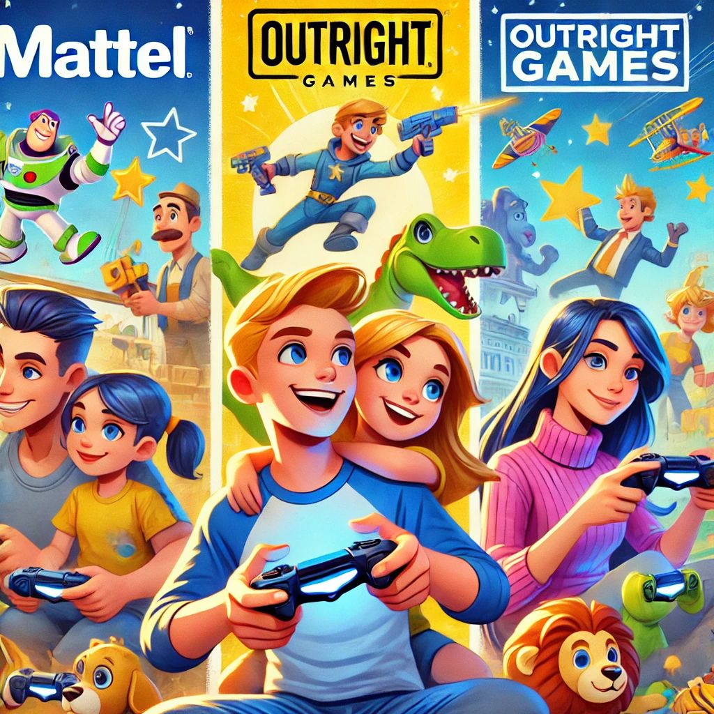MattelとOutright Games、家族向け新ゲーム3作発表！