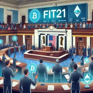DALLE 2024-10-21 080758 - An illustration showing the US House of Representatives approving the FIT21 bill marking a new era of crypto regulation The scene depicts a legisl - innovaTopia