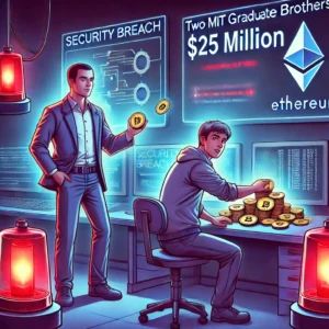 DALLE 2024-10-21 080804 - An illustration showing two MIT graduate brothers stealing million in Ethereum sounding alarms for cryptocurrency security The scene shows a dar - innovaTopia