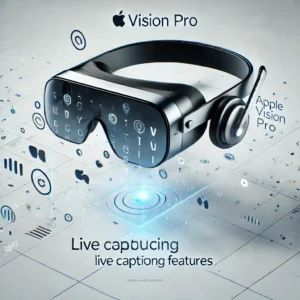 Apple Vision Pro、全システム対応のライブキャプション機能を年内導入へ!