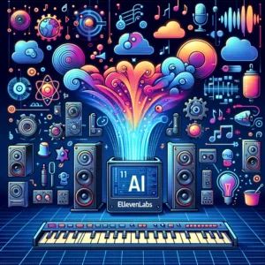 DALLE 2024-06-01 132240 - An illustration of ElevenLabs innovative sound effect generating AI showing elements of audio technology creativity and AI advancements - innovaTopia