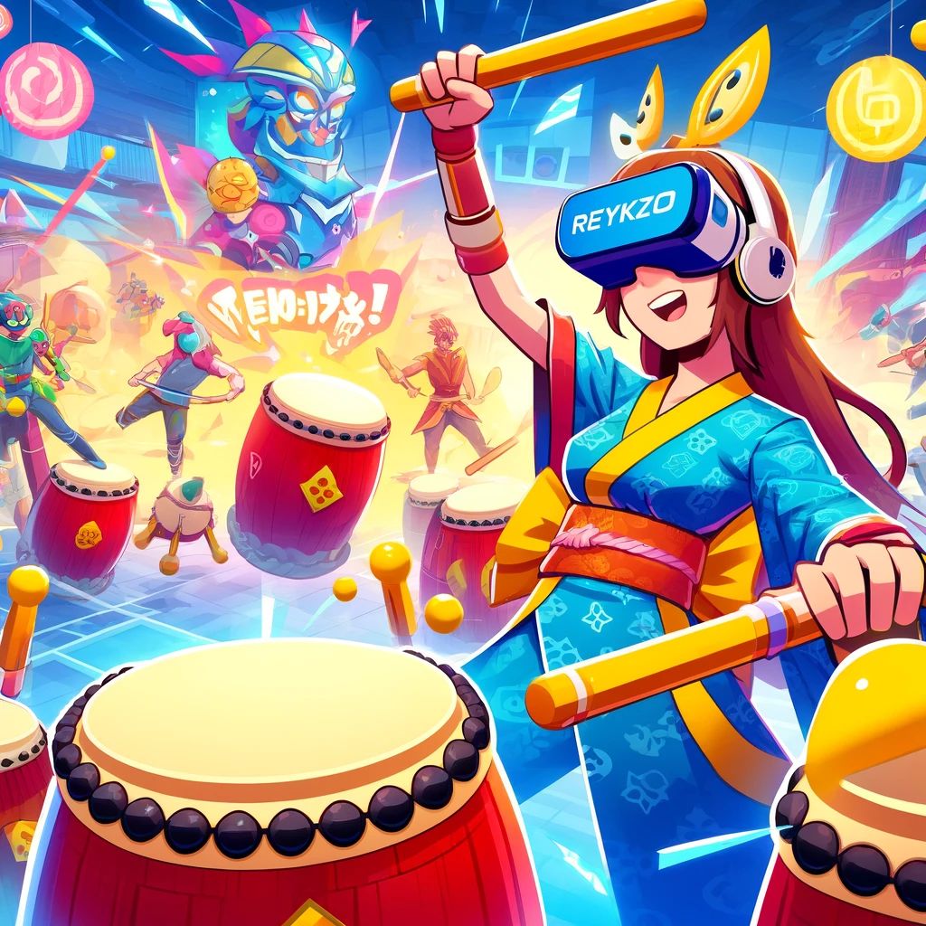 太鼓の達人インスパイア、VRリズムゲーム「Taiko Frenzy」登場！