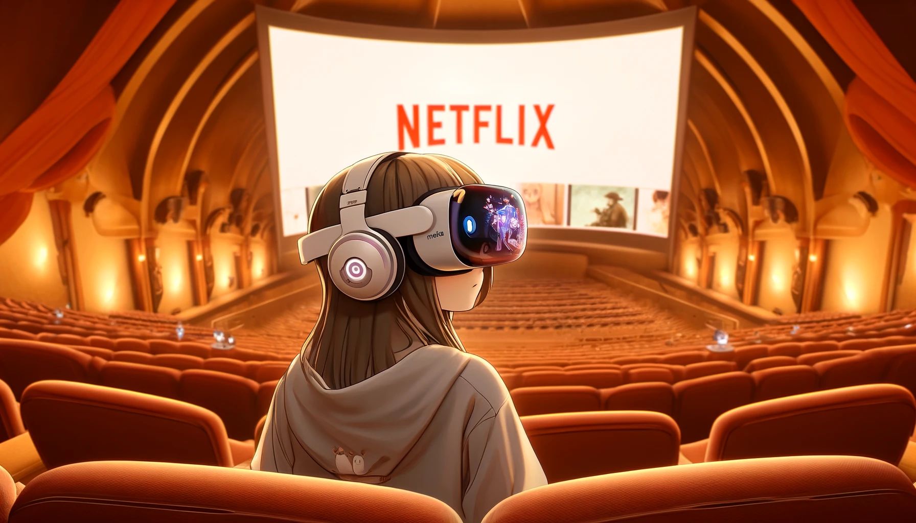 Meta QuestがNetflix視聴を高画質化、VR体験が映画館並みに