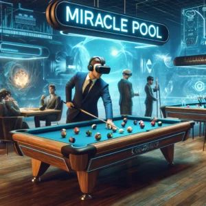 MiRacle Pool登場、ビリヤード体験を変革するミックスドリアリティゲーム