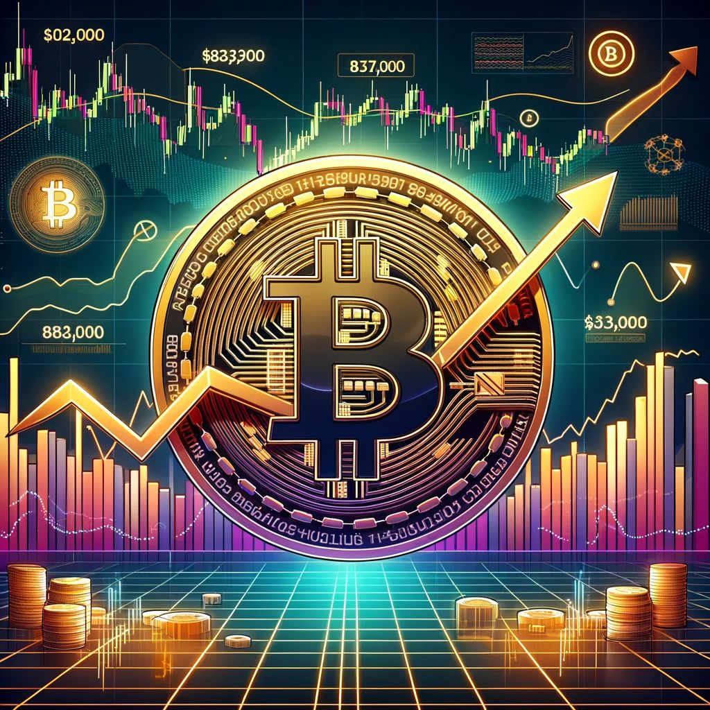 ビットコイン、$83,000への上昇か？強気のパターンが示唆