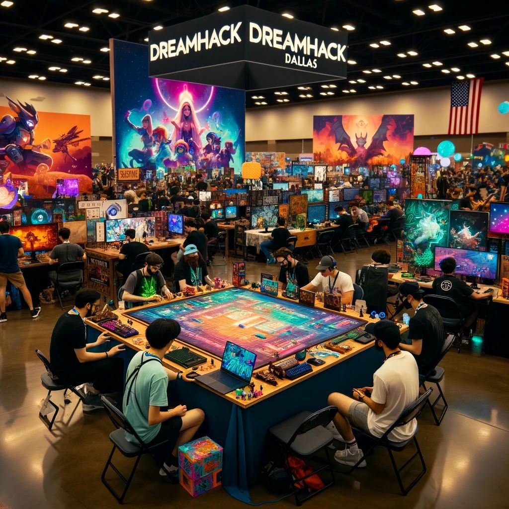DreamHack Dallas 2024が展開するゲーム文化の新境地：インディーゲームからテーブルトップまで