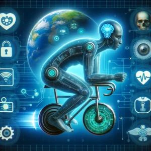 DALLE 2024-06-09 074431 - An illustration depicting AI transforming healthcare with enhanced security and advanced applications showcasing the latest trends in health IT - innovaTopia