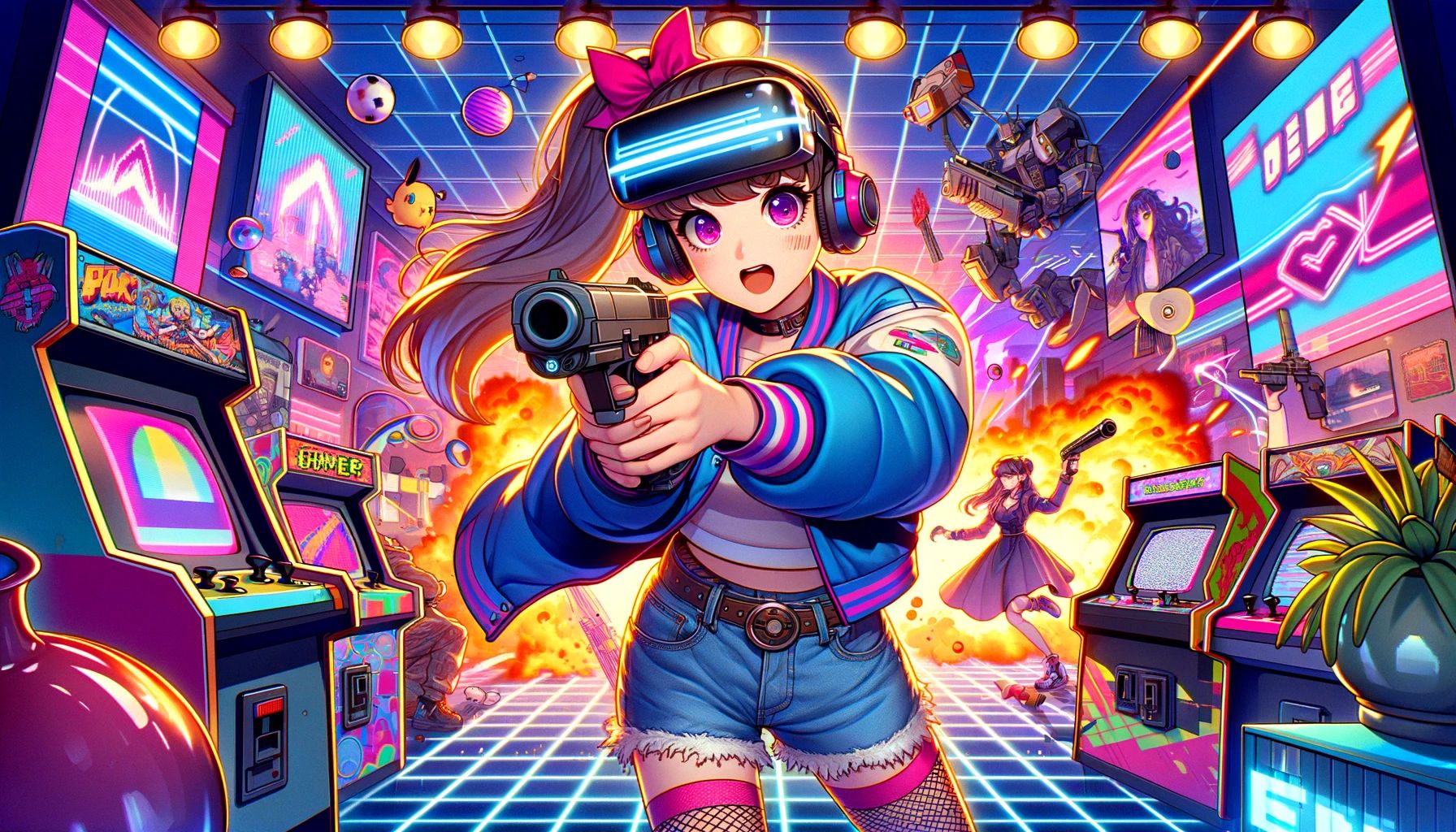 90年代風VRシューター「On Point」、QuestとPC向けに開発中！