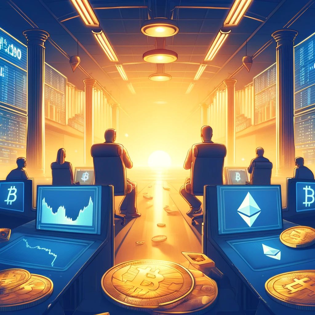 ビットコインとイーサリアム、経済イベント前の市場静観