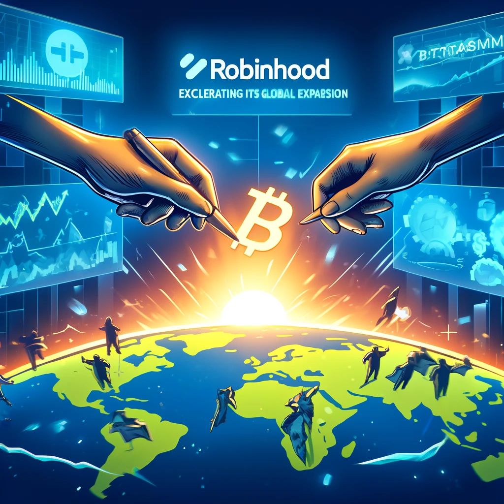 Robinhood、Bitstamp買収でグローバル展開加速 – 暗号通貨市場への影響は？