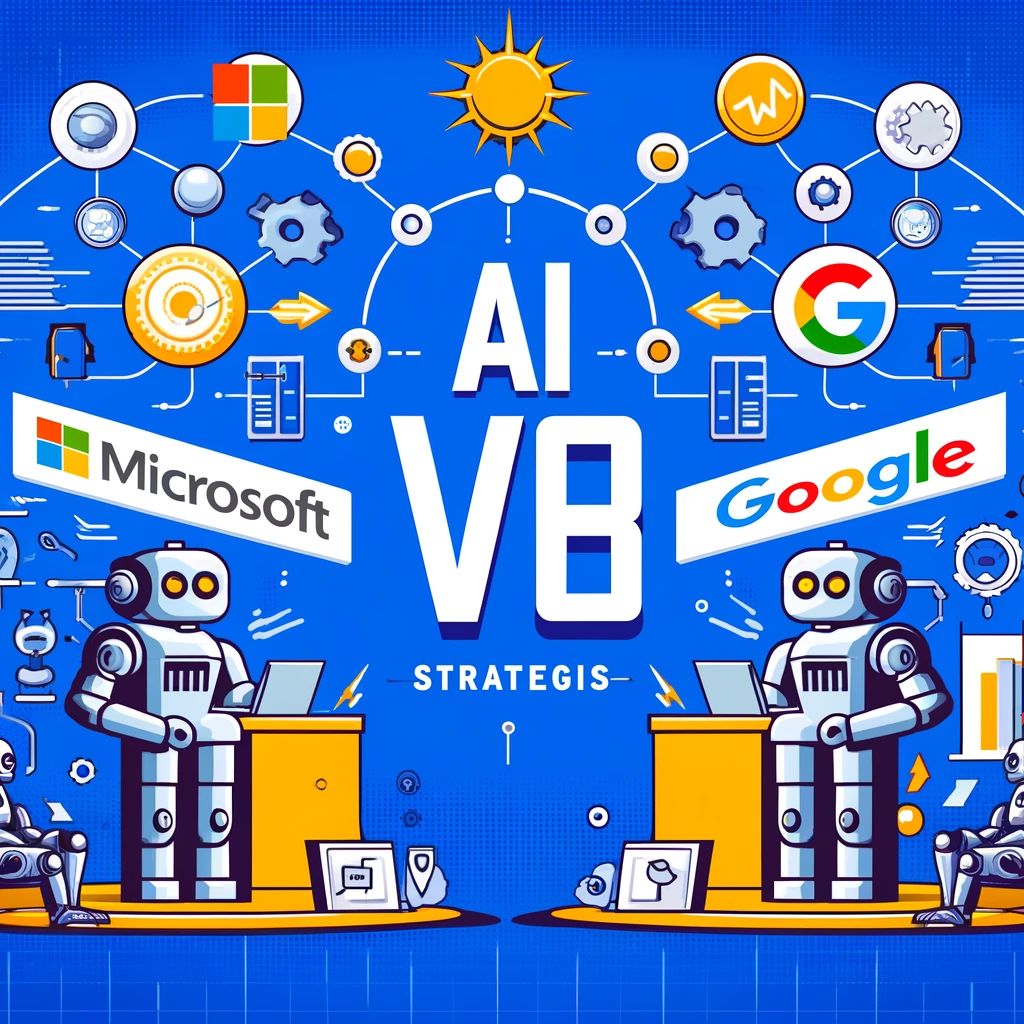 AI戦争勃発: MicrosoftとGoogleの異なる戦略が明らかに