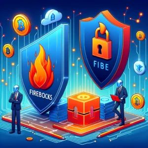 DALLE 2024-06-11 022756 - An illustration depicting the partnership between Fireblocks and Coinbase to enhance security in cryptocurrency transactions The scene should show bo - innovaTopia