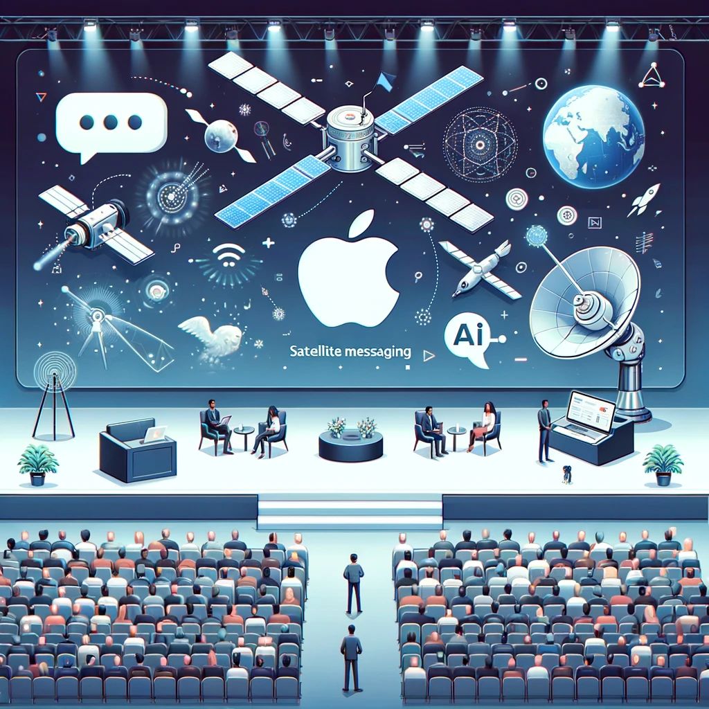 Apple、衛星経由メッセージ機能とAI革新をWWDC 2024で発表
