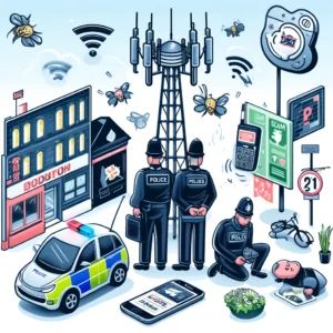 ロンドン警察、自作携帯塔で詐欺SMS送信の犯人2人を逮捕