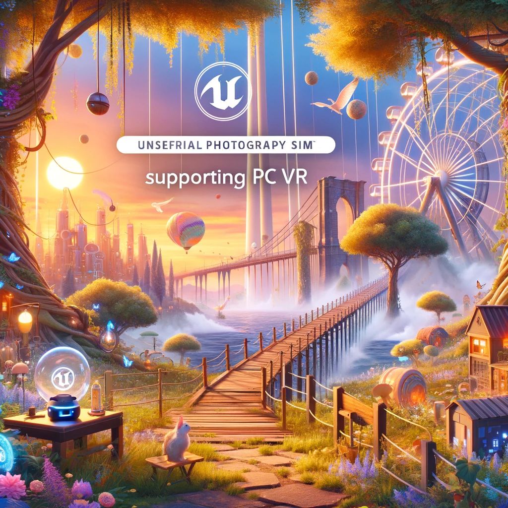 写真撮影ゲーム「Lushfoil Photography Sim」、Unreal Engine 5で美しい世界を構築、PC VRサポート予定