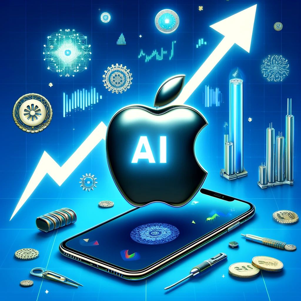 Apple株、AI機能強化で新記録達成！iPhoneアップグレード促進へ