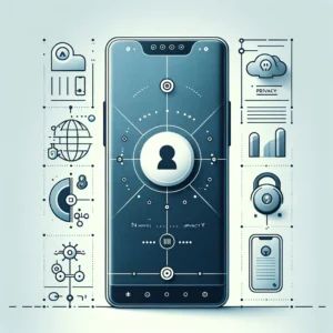 DALLE 2024-06-12 065550 - An illustration showcasing the simplicity and privacy protection of the Light Phone III The image includes a sleek and minimalist phone design priva - innovaTopia