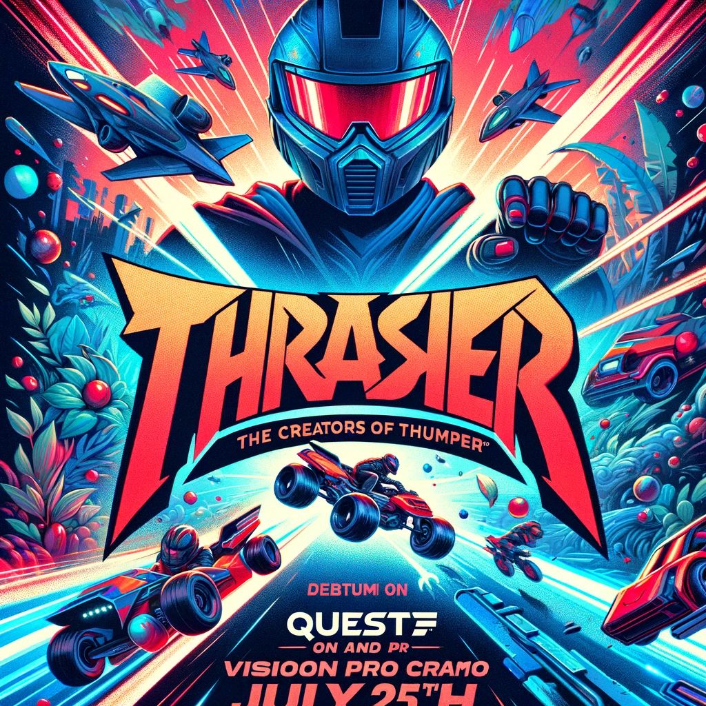 「Thumper」クリエイターの新作「Thrasher」、7月25日にQuestとVision Proでデビュー！
