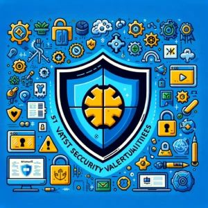 DALLE 2024-06-12 202235 - An illustration showing Microsoft addressing 51 security vulnerabilities with the latest patch to enhance cybersecurity The image includes Microsoft - innovaTopia