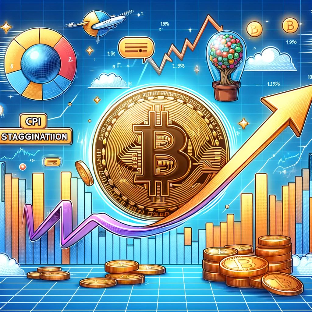米国CPI伸び悩み、ビットコイン価格に追い風