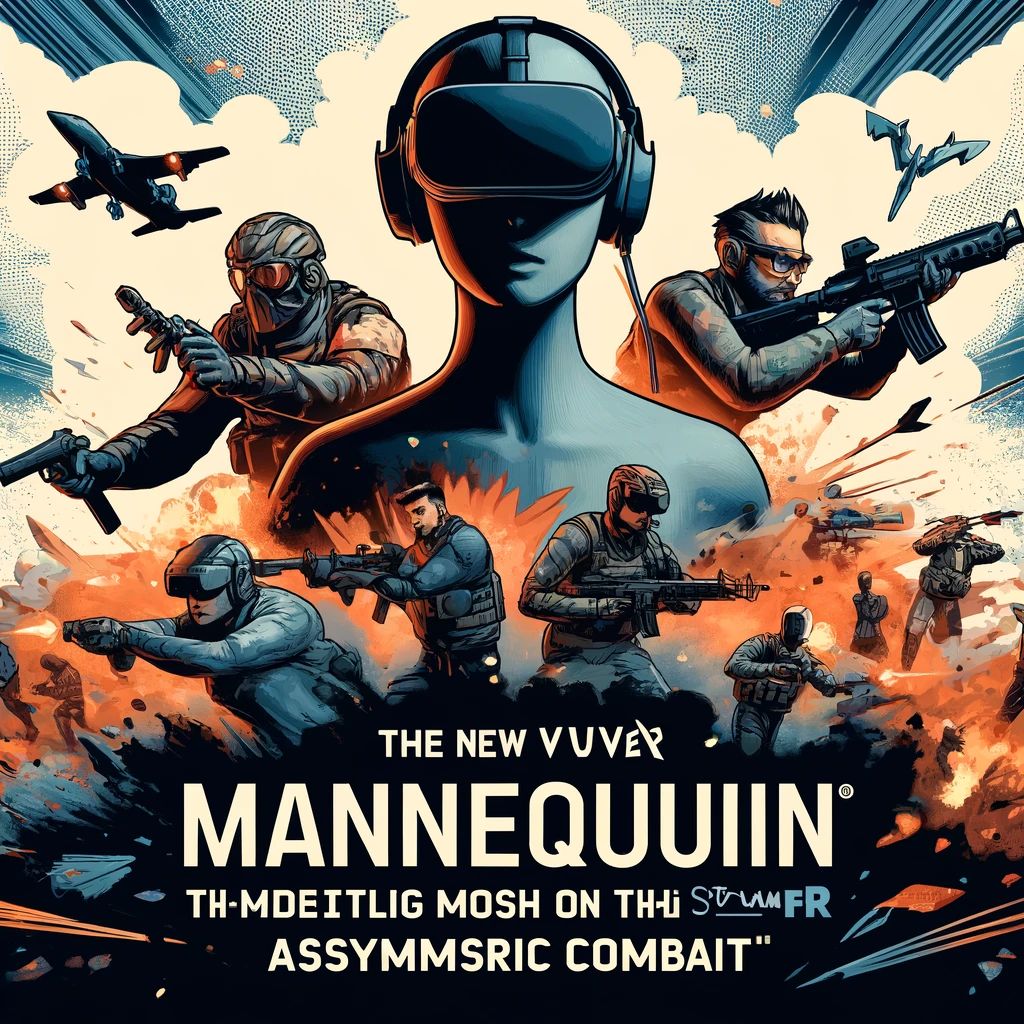 VRシューター「Mannequin」、SteamVRで非対称戦闘が今月デビュー！