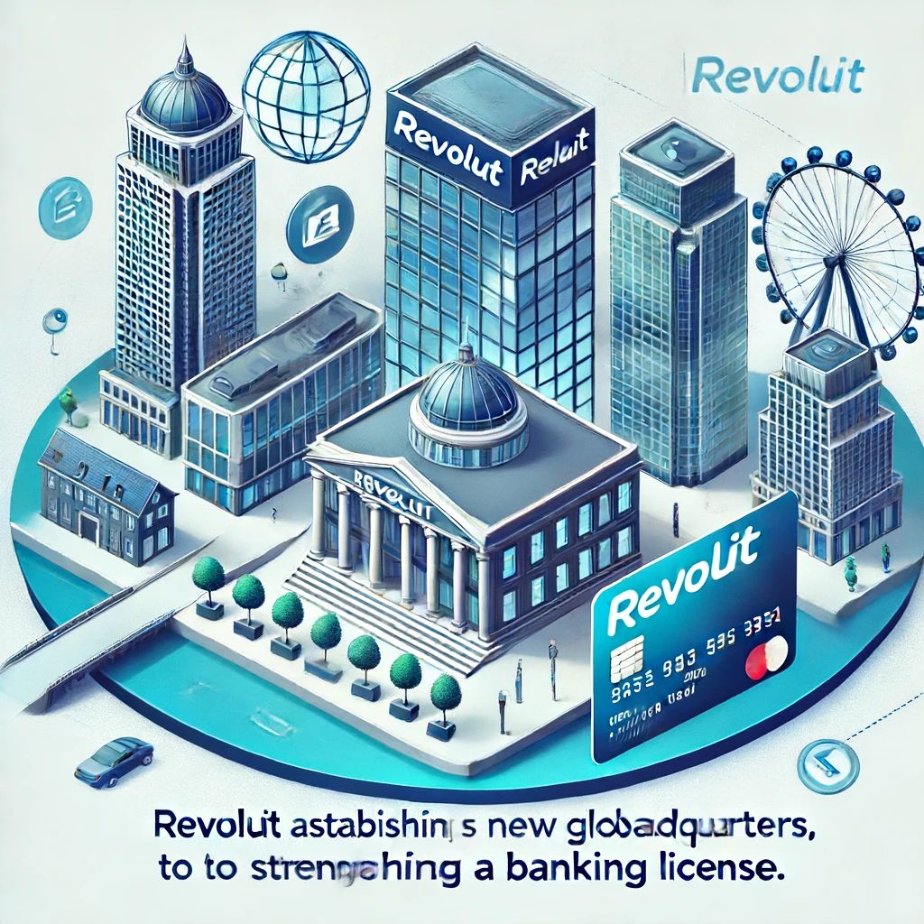Revolut、カナリー・ワーフに新グローバル本社を設置、銀行ライセンス取得への道筋を強化