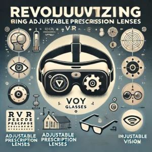 VR体験を変革、VOY Glassesが調整可能な処方レンズを提供