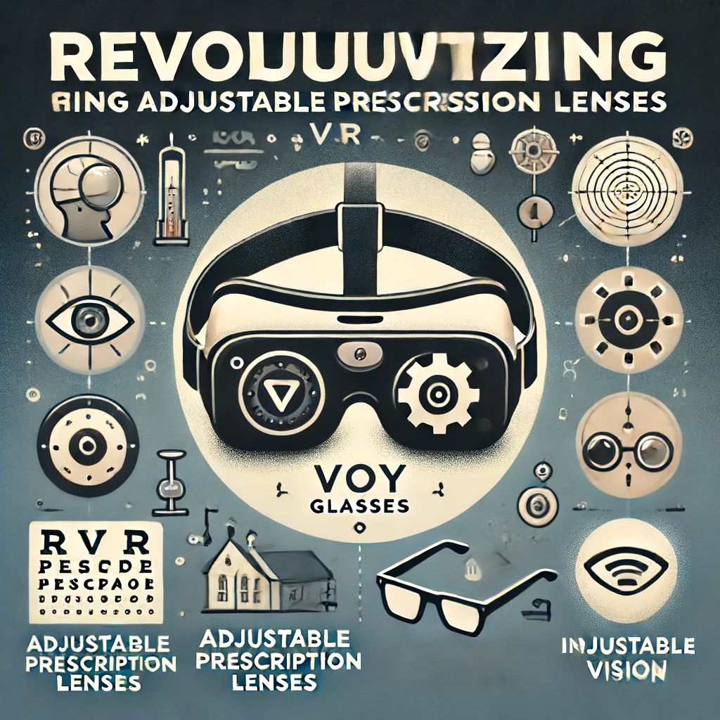 VR体験を変革、VOY Glassesが調整可能な処方レンズを提供