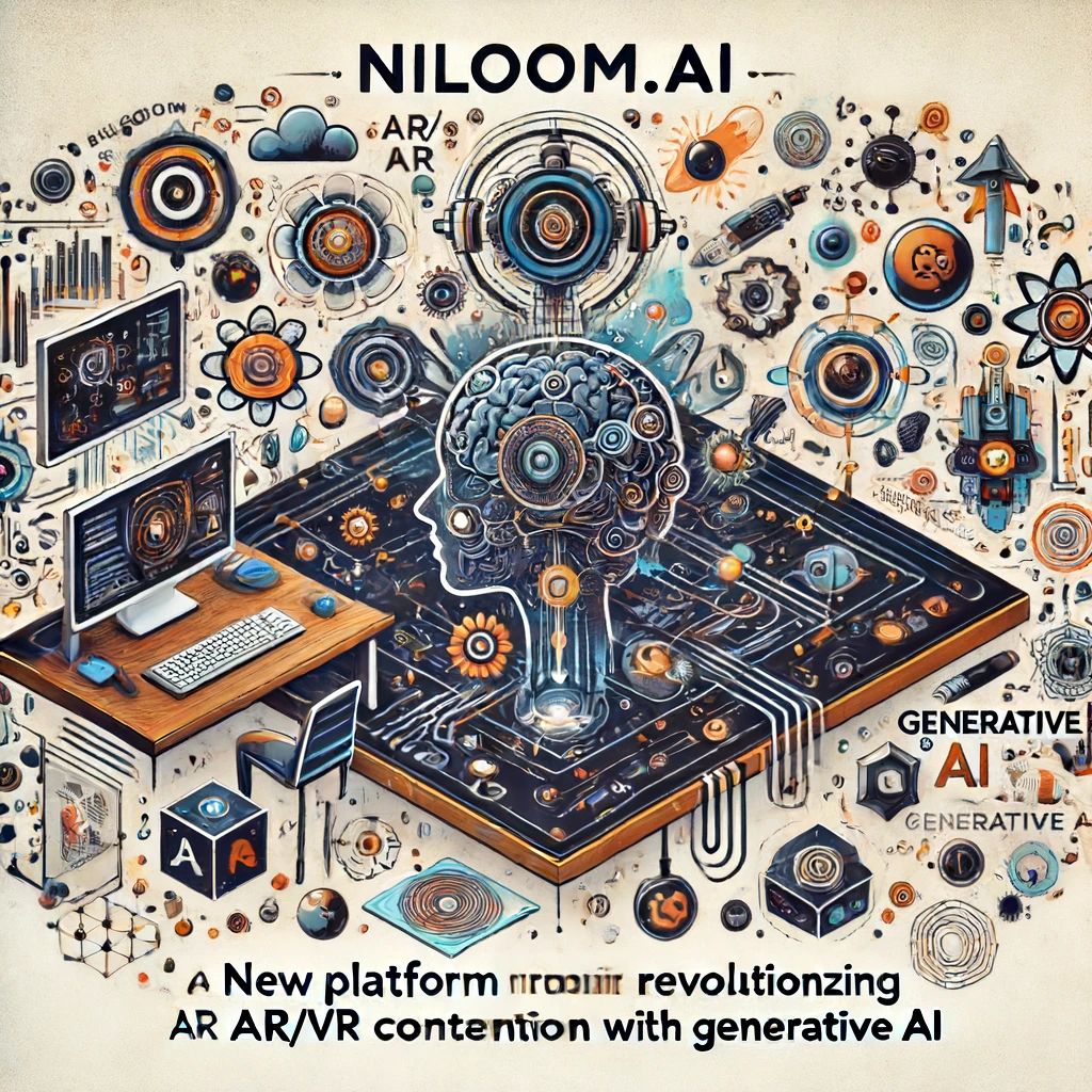 生成型AIでAR/VRコンテンツ作成を革新、Niloom.AIが新プラットフォーム発表