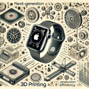 次期Apple Watch、薄型大画面&3Dプリント技術導入で生産効率向上へ