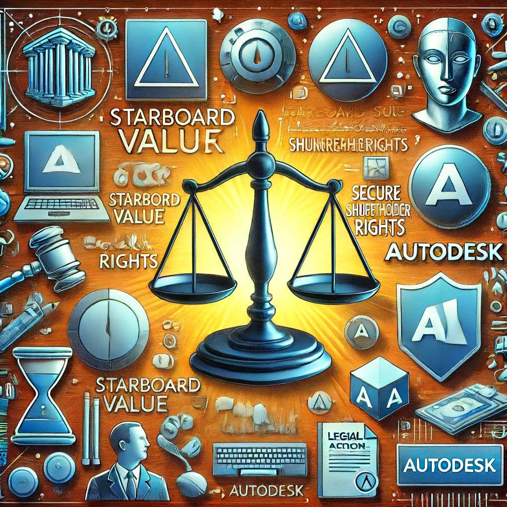 Starboard Value、Autodeskに対し株主権利確保のため訴訟提起
