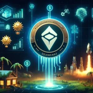 DALLE 2024-06-19 023403 - An image representing the fundraising of million for a gaming-specific Solana layer 2 featuring Solana logo gaming icons and symbols of investm - innovaTopia