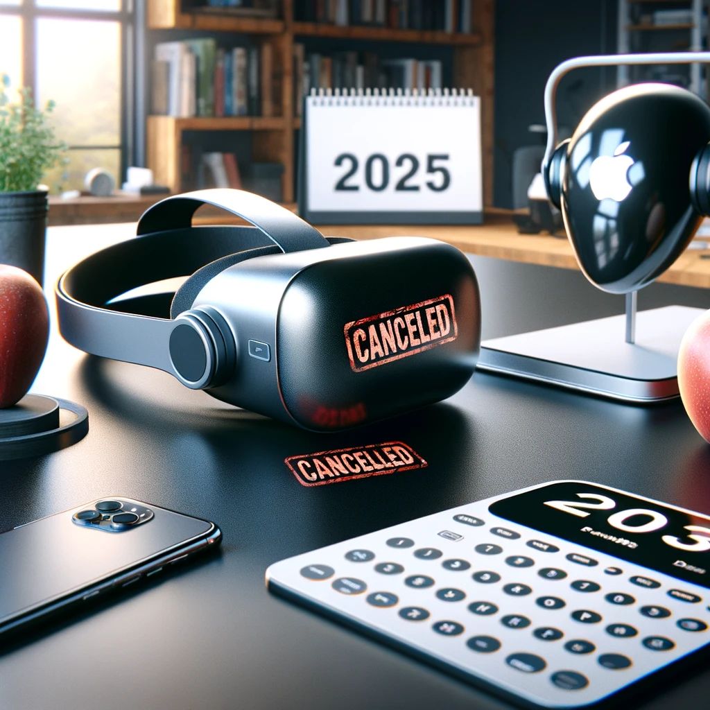 Apple、Vision Proの後継開発中止し、2025年に手頃な価格の新製品投入へ