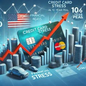 アメリカのクレジットカードストレス、10年で最高水準に