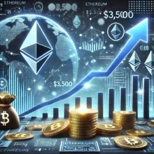 イーサリアムが3,500ドル回復、デジタル資産市場が上昇傾向に